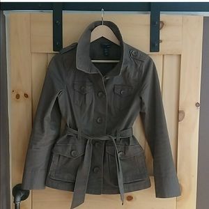 H&M Olive Military Jacket
